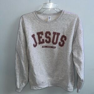 Jesus sweatshirt size L